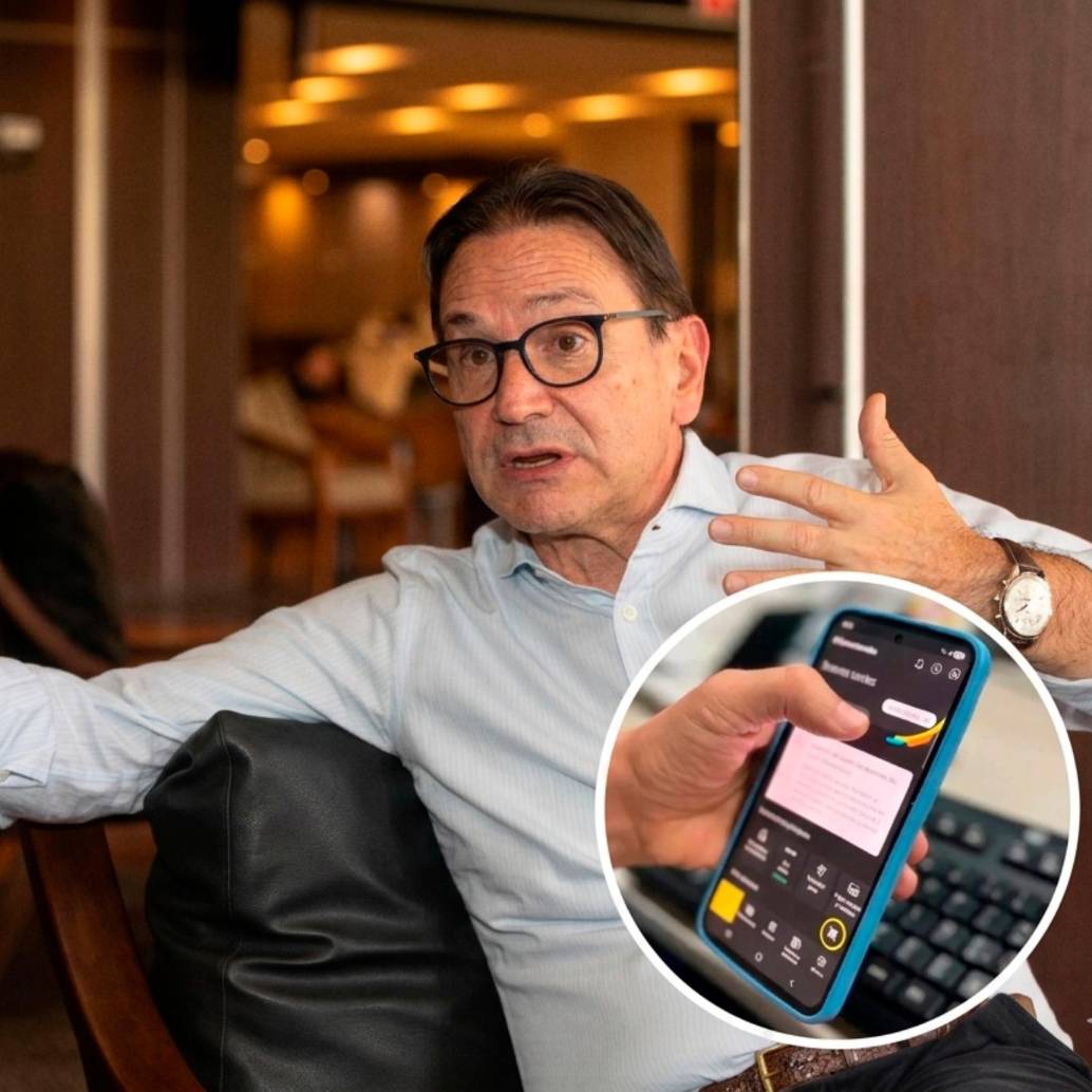 Juan Carlos Mora, presidente de Bancolombia. FOTO Esneyder Gutiérrez. 