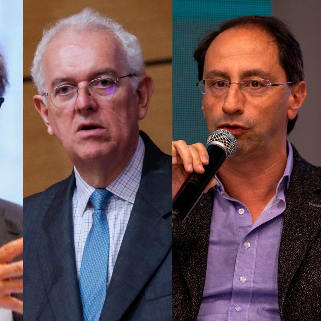 Alberto Carrasquilla, José Antonio Ocampo, José Manuel Restrepo. FOTOS EL COLOMBIANO Y COLPRENSA. 