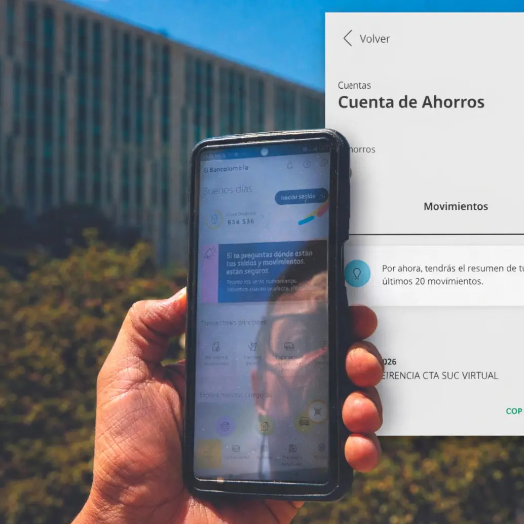 Bancolombia presenta fallas en sus servicio desde el pasado domingo. FOTO Camilo Suárez. 