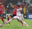 El futbolista Jhon “La Goma” Hernández anotó el gol con el que Medellín consiguió su única victoria en territorio argentino. Foto: El Colombiano