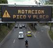 La medida del pico y placa en Medellín y el Valle de Aburrá volverá este lunes con sanciones para quienes circulen sin poder hacerlo. FOTO: <b>MANUEL SALDARRIAGA</b>