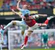 Los partidos de Arsenal vs. Manchester City fueron los más vistos de la Premier League 2026/27. Clubes como Liverpool o Manchester United también encienden millones de televisores en el mundo. FOTO GETTY