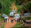 Dentro de la hacienda La Arboleda, de la vereda La Vela, de Andes, asesinaron a cinco personas que se encontraban descansando después de su jornada de recolección. FOTO: CAMILO SUÁREZ
