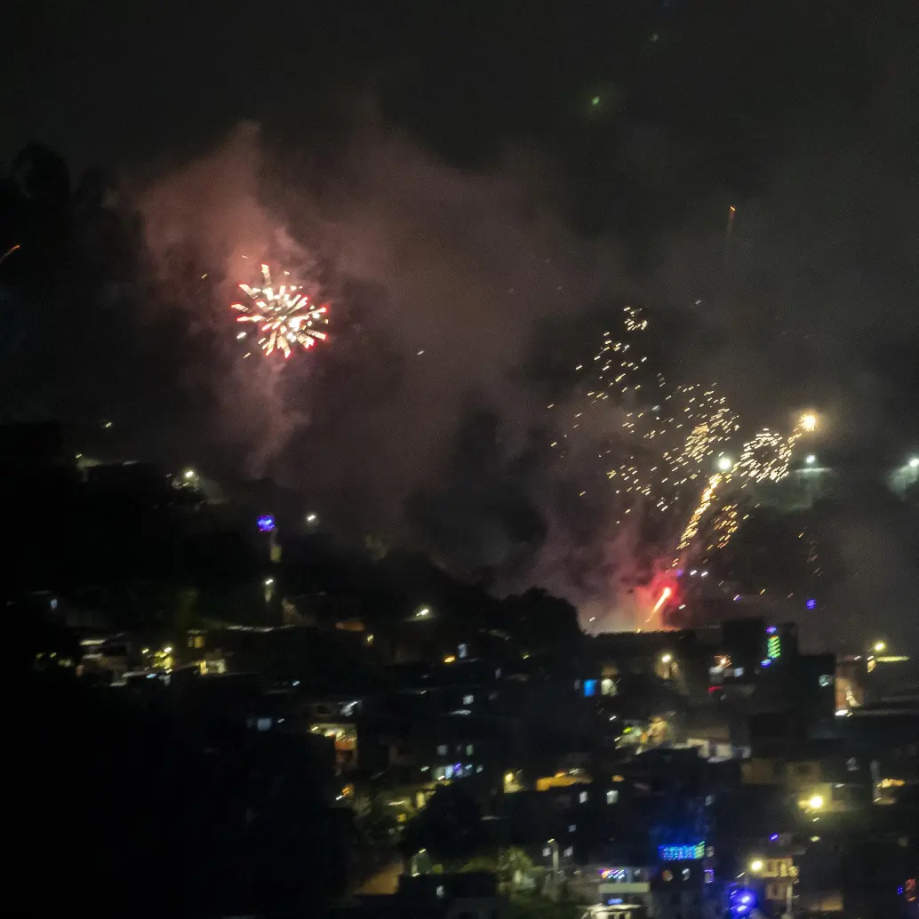 En Colombia ya van 333 casos de quemados en donde Antioquia lidera con 50 lesionados por pirotecnia. Foto: Juan Antonio Sánchez Ocampo.