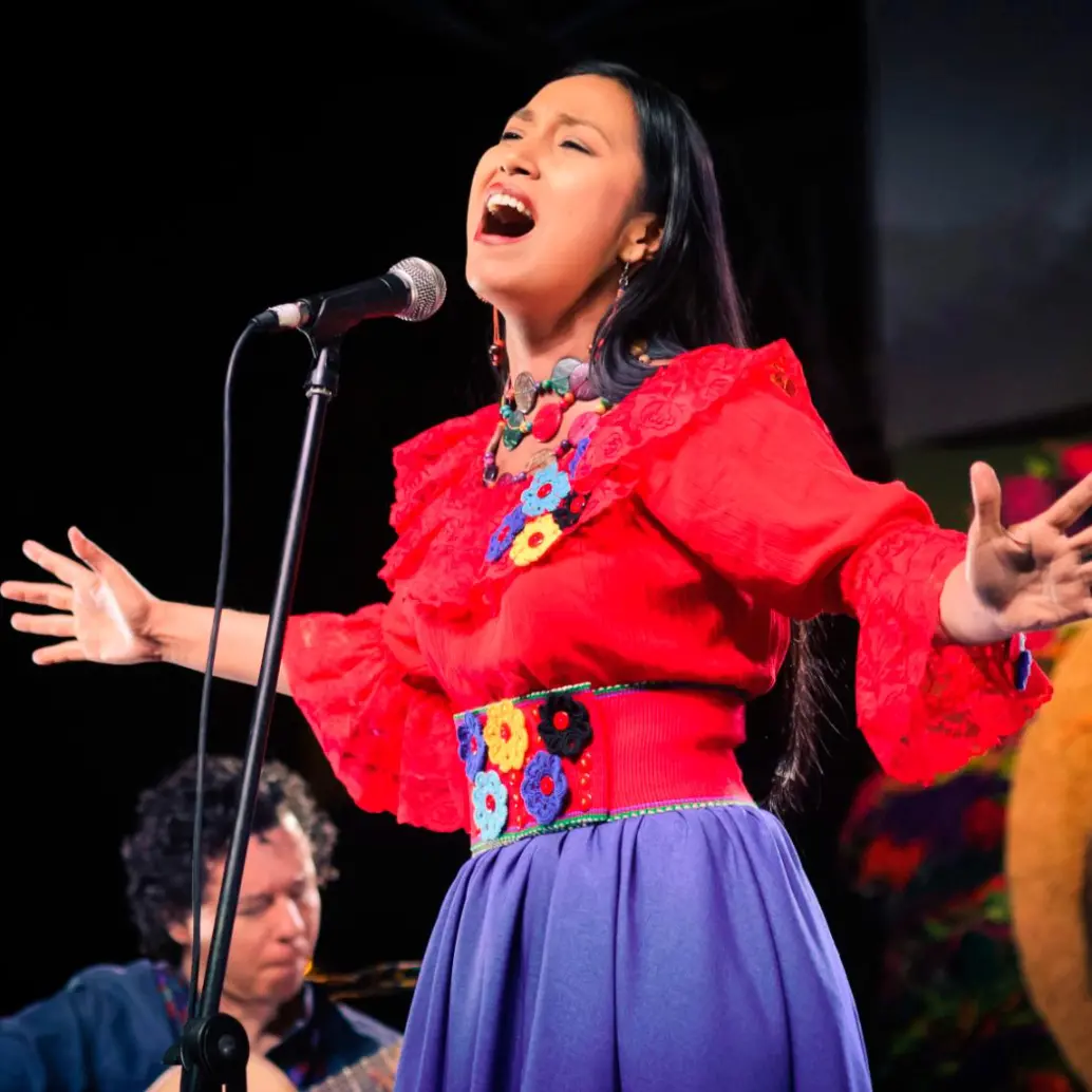 Niyireth Alarcón es hoy una de las grandes voces colombianas del bambuco. Ganadora de todos los premios de música andina colombiana. FOTO Cortesía