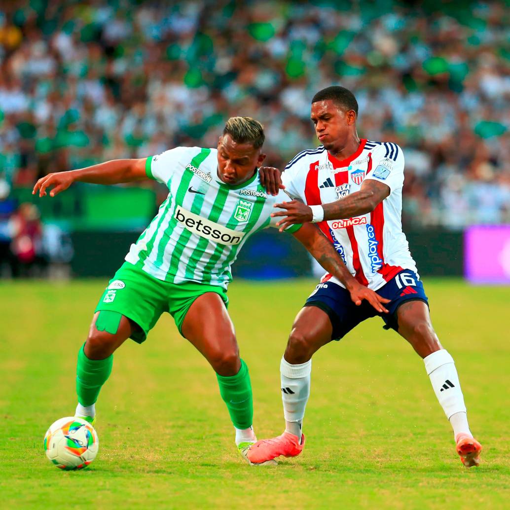 Nacional visita a Junior en Barranquilla. FOTO CAMILO SUÁREZ