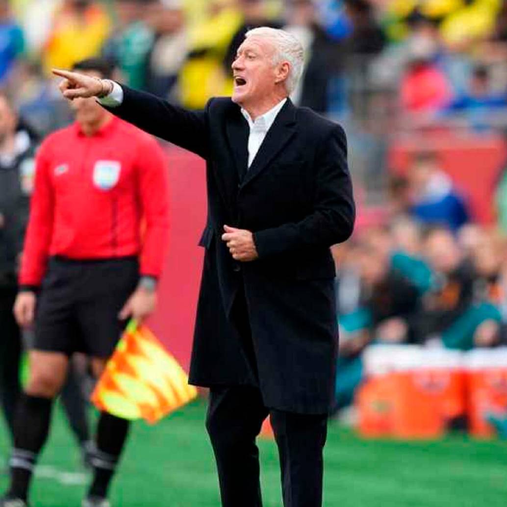 Didier Deschamps, entrenador de Francia. FOTO GETTY