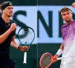 Sascha Zverev (izquierda) se enfrenta a Flavio Cobolli (derecha) por el título de Roland Garros 2026.