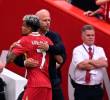 El técnico Arne Slot escribió un emotivo mensaje para despedir a Luis Díaz quien seguirá su carrera en Alemania. FOTO TOMADA X@LFC