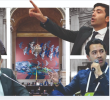 Todo indica que Alfredo Deluque (izquierda arriba)será el presidente del Senado tras disputa con candidato del Centro Democrático, Honorio Henríquez (izquierda abajo). En Cámara seria Nicolás Barguil y no Daniel Briceño. FOTOS: Colprensa y Cortesía