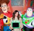 Esta fue una de las fotografías que Belinda compartió en los estudios de Pixar. FOTO: Tomada de @belindapop en Instagram.