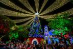 El encendido navideño tiene un triple propósito: resaltar la belleza intrínseca del municipio, impulsar la economía local y fortalecer el turismo en la región del Aburrá Sur. Foto: Juan Antonio Sánchez