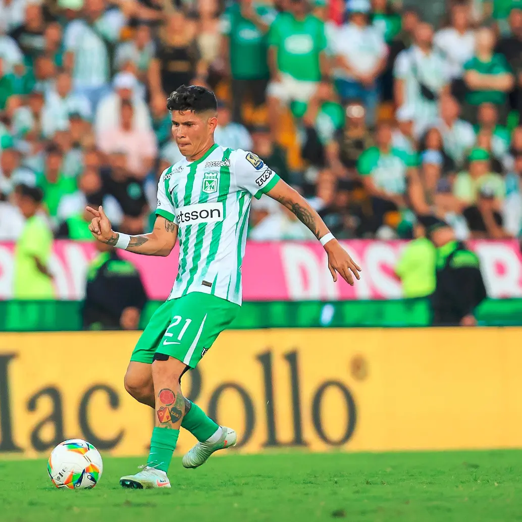 Jorman Campuzano, ficha clave de Nacional en el actual proceso. FOTO CAMILO SUÁREZ