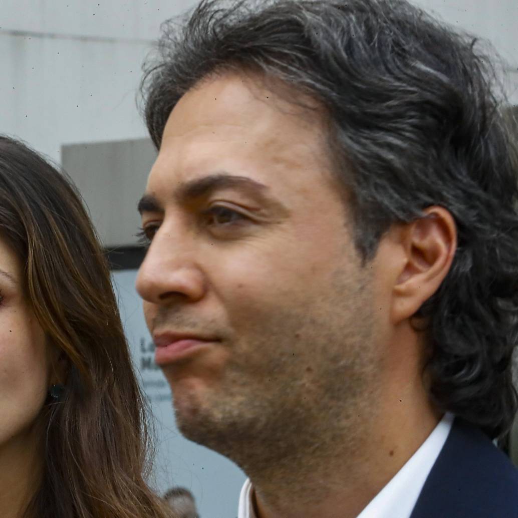 Daniel Quintero y su esposa Diana Osorio en Medellín. Foto: Manuel Saldarriaga Quintero