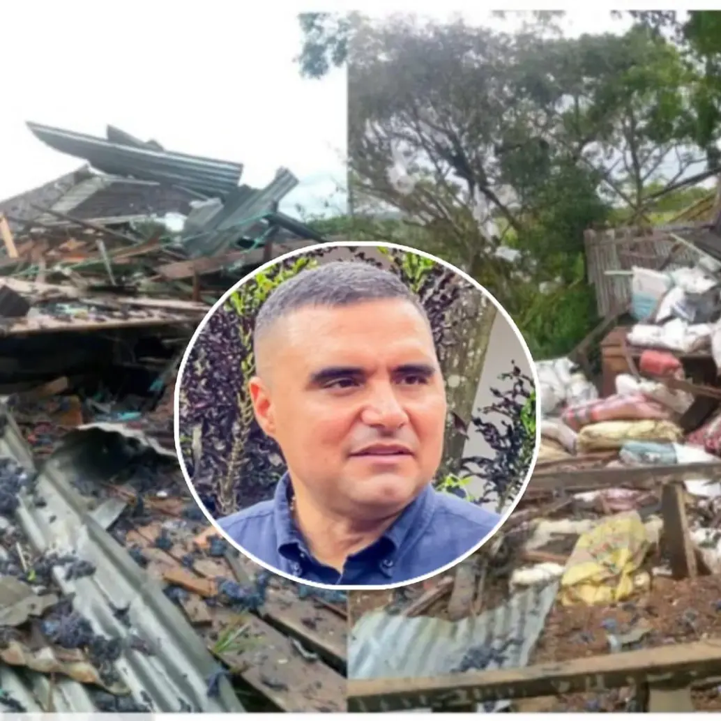 El gobernador había denunciado en varias ocasiones sobre amenazas de extorsión y violencia en su departamento: imagen: redes sociales, Facebook, Luis Ruiz.
