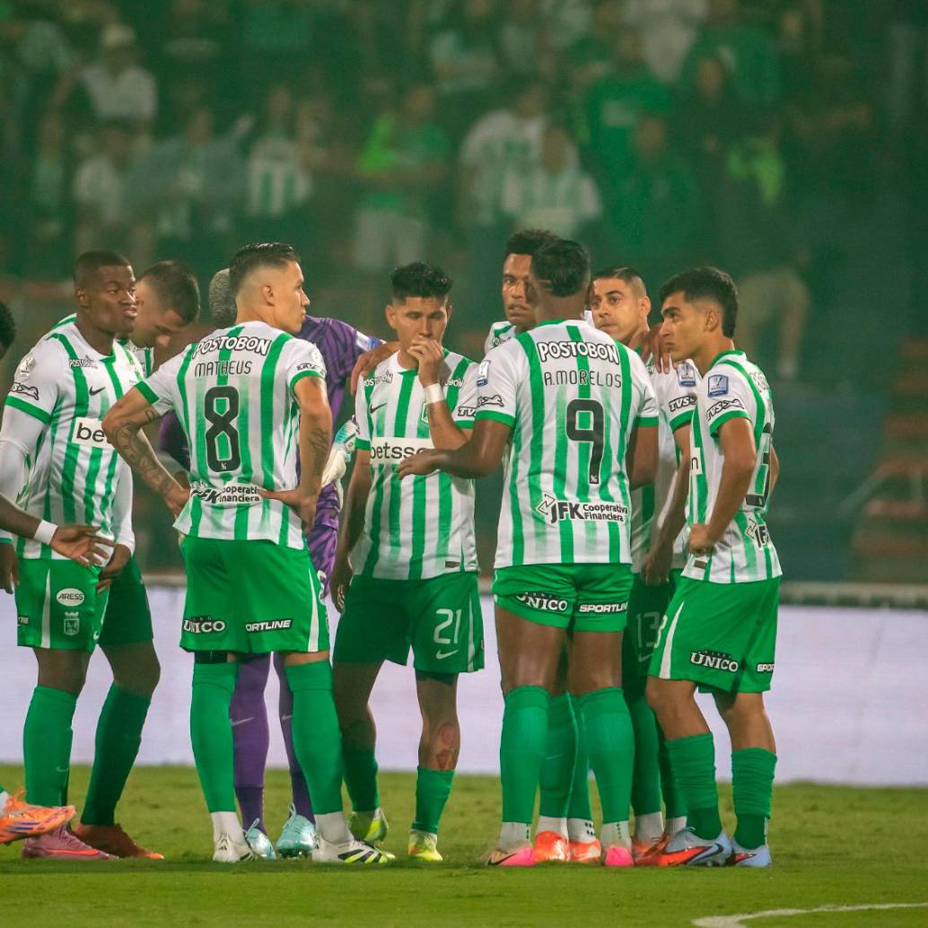 Los futbolistas de Atlético Nacional no han mostrado en las semifinales la misma consistencia que tuvieron en el “Todos Contra Todos”. FOTO: Juan Antonio Sánchez 