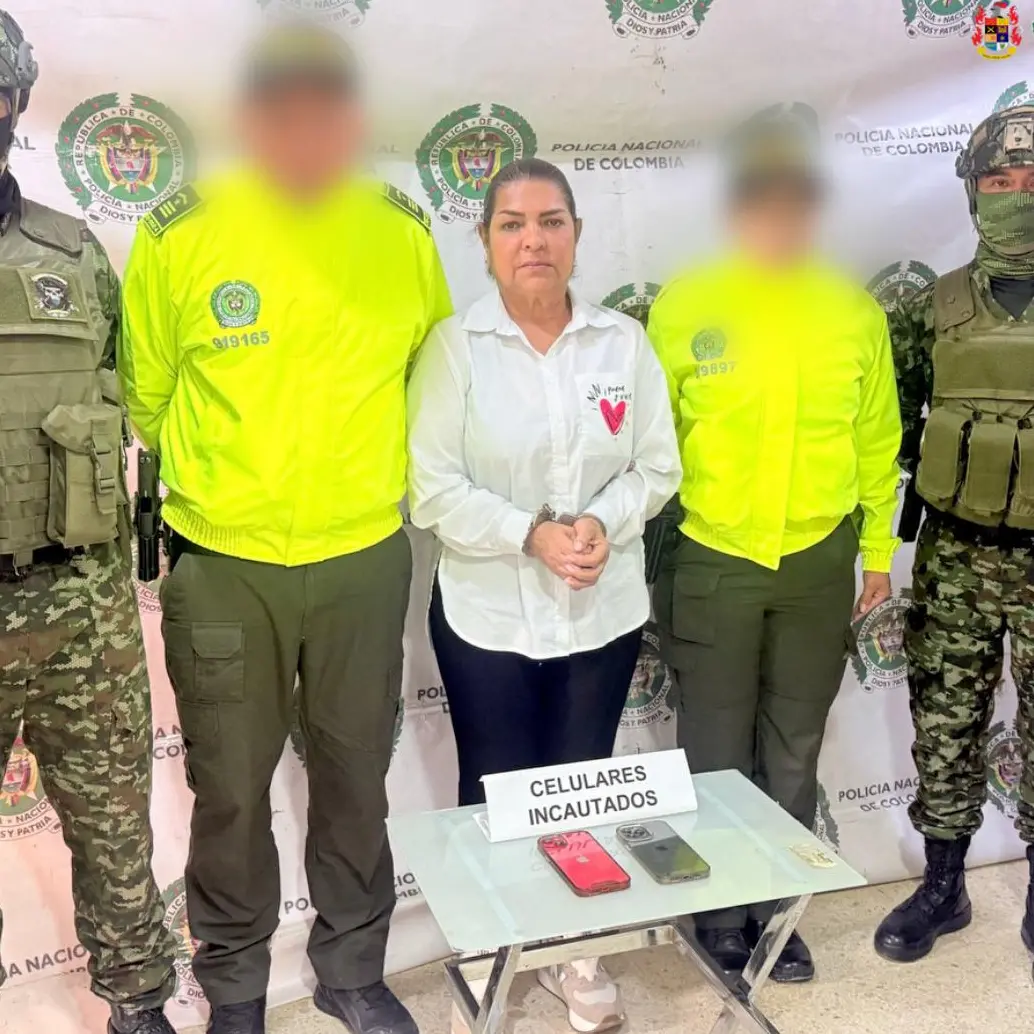 Captura de la lideresa social Teresa Jaramillo Giraldo en mayo de este año. FOTO: Cortesía
