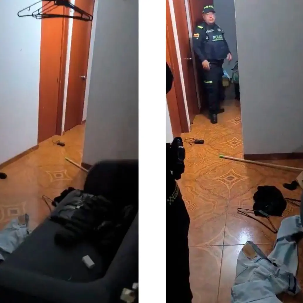 Un fuerte olor que venía desde la vivienda alertó a los vecinos de la zona para dar aviso a las autoridades. FOTO CAPTURA DE VIDEO