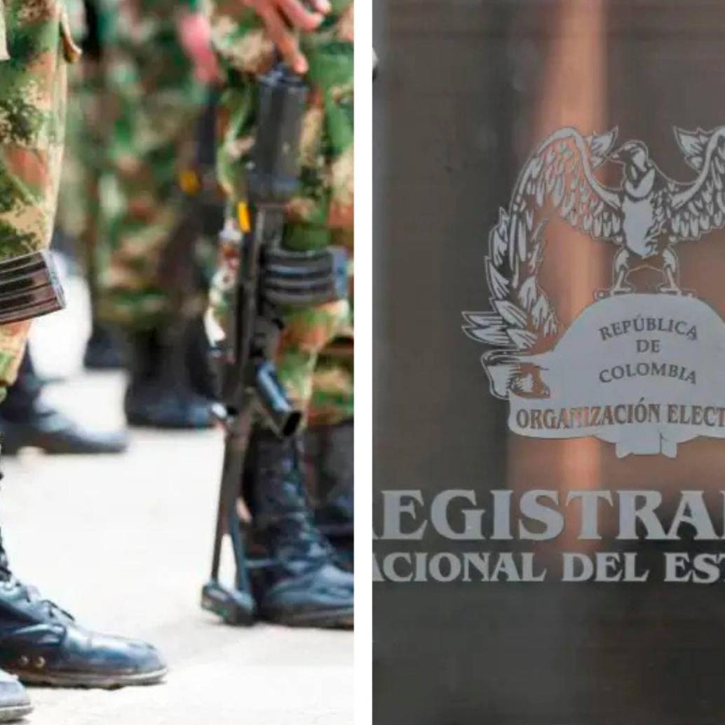 Las Fuerzas Militares y la Registraduría obtuvieron más imagen favorable que desfavorable en la encuesta Invamer. FOTO ARCHIVO Y COLPRENSA