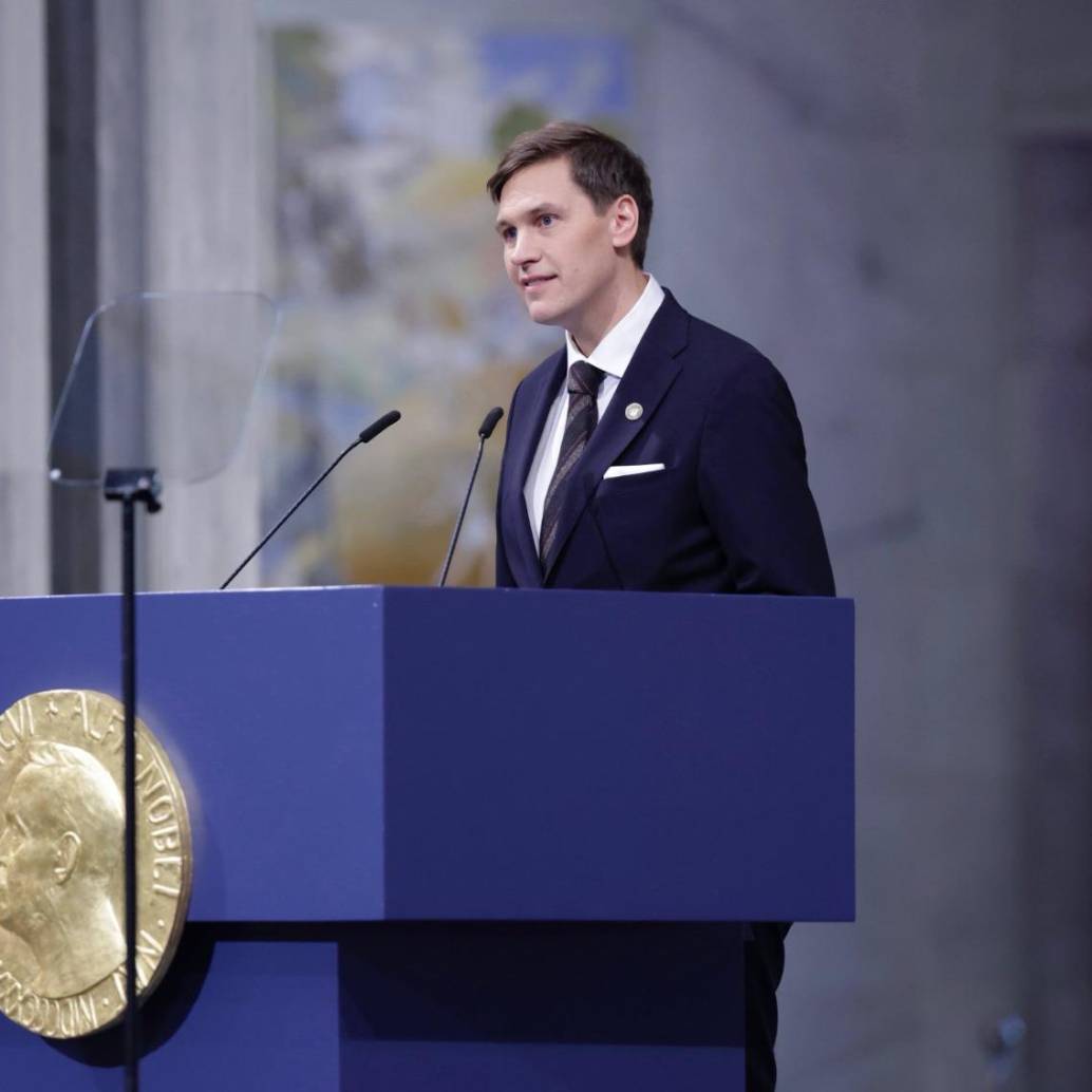 Jørgen Watne Frydnes. Foto: cortesía Nobel Peace Center
