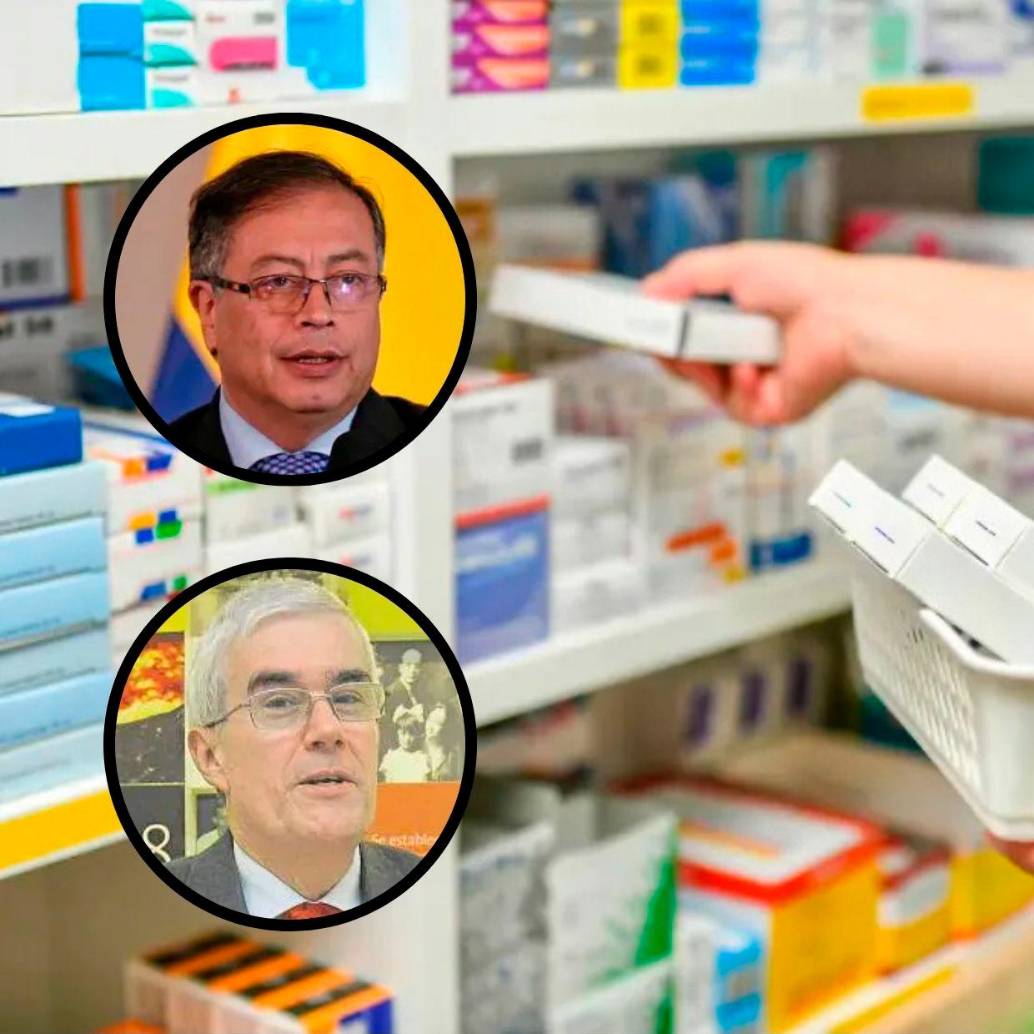 El presidente Gustavo Petro y el exgerente de EPM, Carlos Enrique Moreno, quien es cuñado del expresidente Álvaro Uribe. FOTO SSTOCK