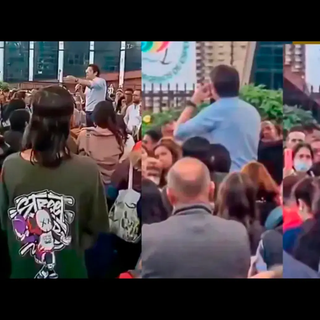 El senador Miguel Uribe Turbay fue víctima de un atentado en medio de un acto de campaña en Bogotá. FOTO CAPTURA DE VIDEO
