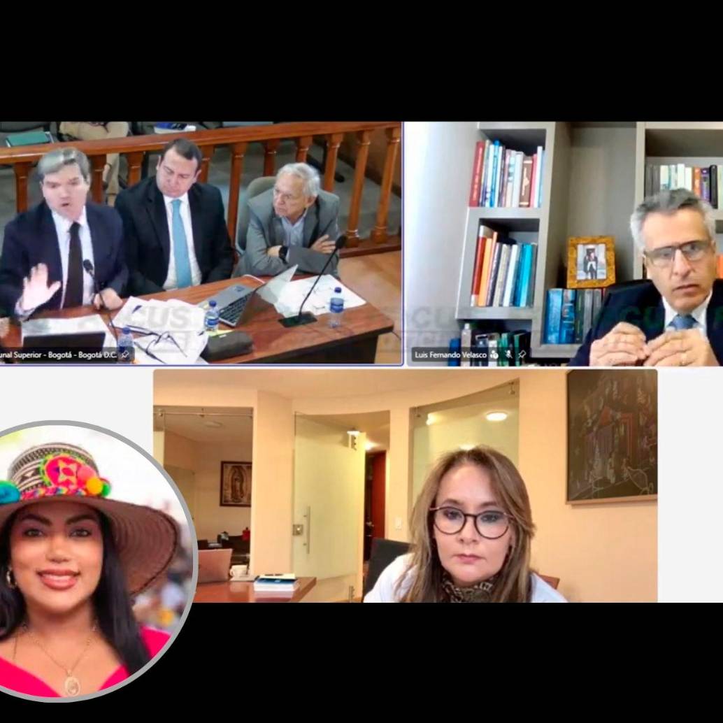 La audiencia de imputación de cargos y solicitud de medida de aseguramiento contra los exministro del Gobierno Petro. FOTO: Captura de video