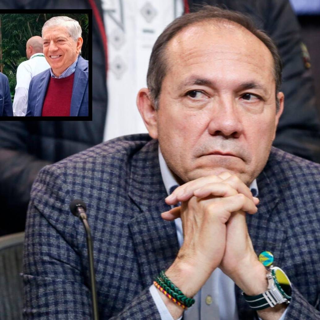 El ministro de Trabajo, Antonio Sanguino, se refirió en sus redes sociales a la reunión de los expresidentes Álvaro Uribe y César Gaviria. FOTO COLPRENSA