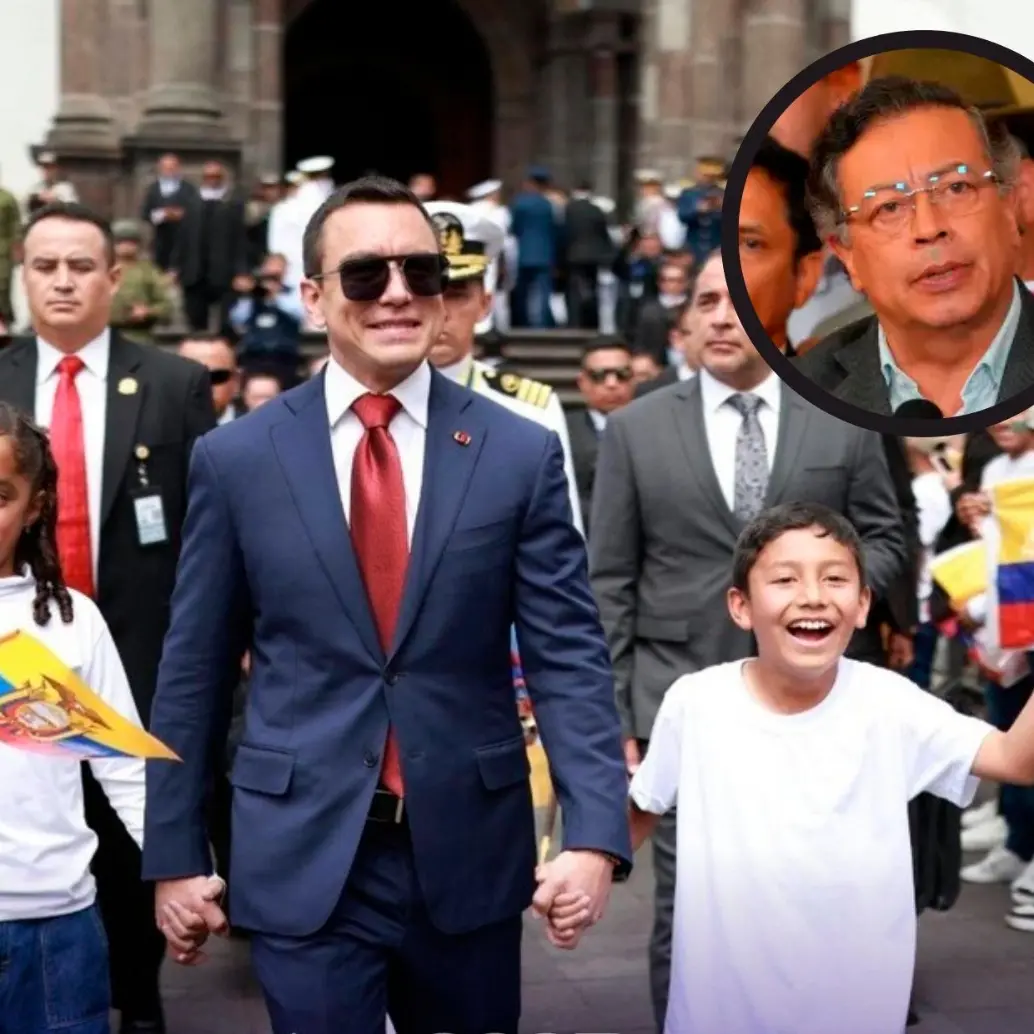 Daniel Noboa asumió en Ecuador un nuevo periodo presidencial que irá hasta mayo de 2029. FOTO COLPRENSA
