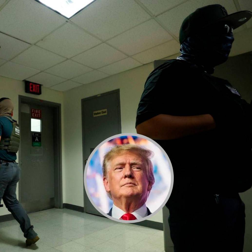 Donald Trump ganó las elecciones de 2024 con la promesa de lanzar una histórica campaña de deportación. FOTO AFP