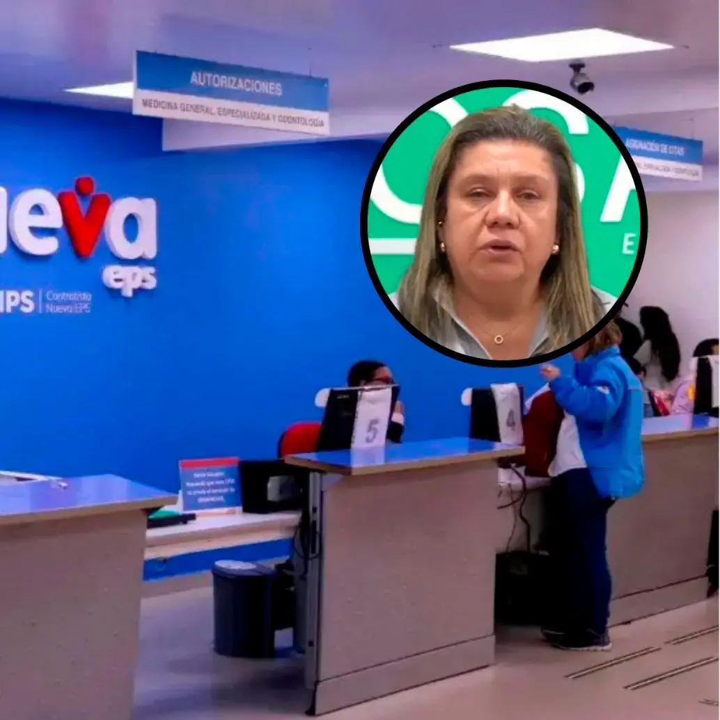 La agente interventora de la Nueva EPS, Gloria Polanía Aguillón, fue nombrada en el cargo en agosto de 2025. FOTO CORTESÍA NUEVA EPS