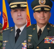 El Ejército llamó a calificar servicios a los generales Ricardo Roque, Luis Fernando Salgado y Jorge Ricardo Hernández. Fotos: cortesía