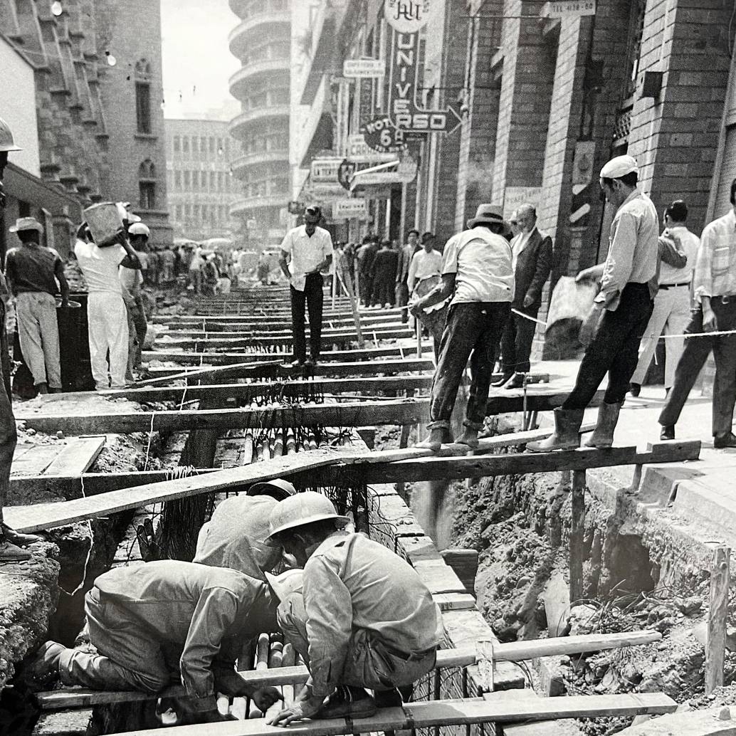 EPM agrupó desde 1955 a las empresas encargadas de prestar el servicio de acueducto, alcantarillado, energía y teléfono en Medellín. FOTO: Cortesía EPM