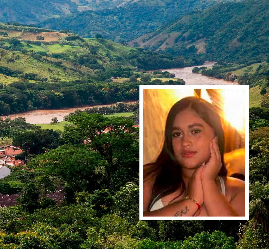 Emiliana Castrillón Herrera (detalle), de 19 años, está desaparecida desde el 1 de noviembre en el municipio de Venecia. El cuerpo hallado el lunes en las aguas del río Cauca, en el corregimiento Bolombolo, se presume que sería el de ella. FOTOS: JULIO CÉSAR HERRERA Y CORTESÍA
