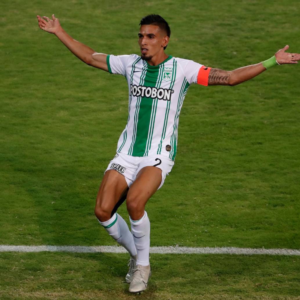 El futbolista antioqueño Daniel Muñoz jugó en Atlético Nacional entre 2019 y 2020. Fue uno de los capitanes del equipo durante el segundo paso del entrenador Juan Carlos Osorio. FOTO: Archivo Manuel Saldarriaga