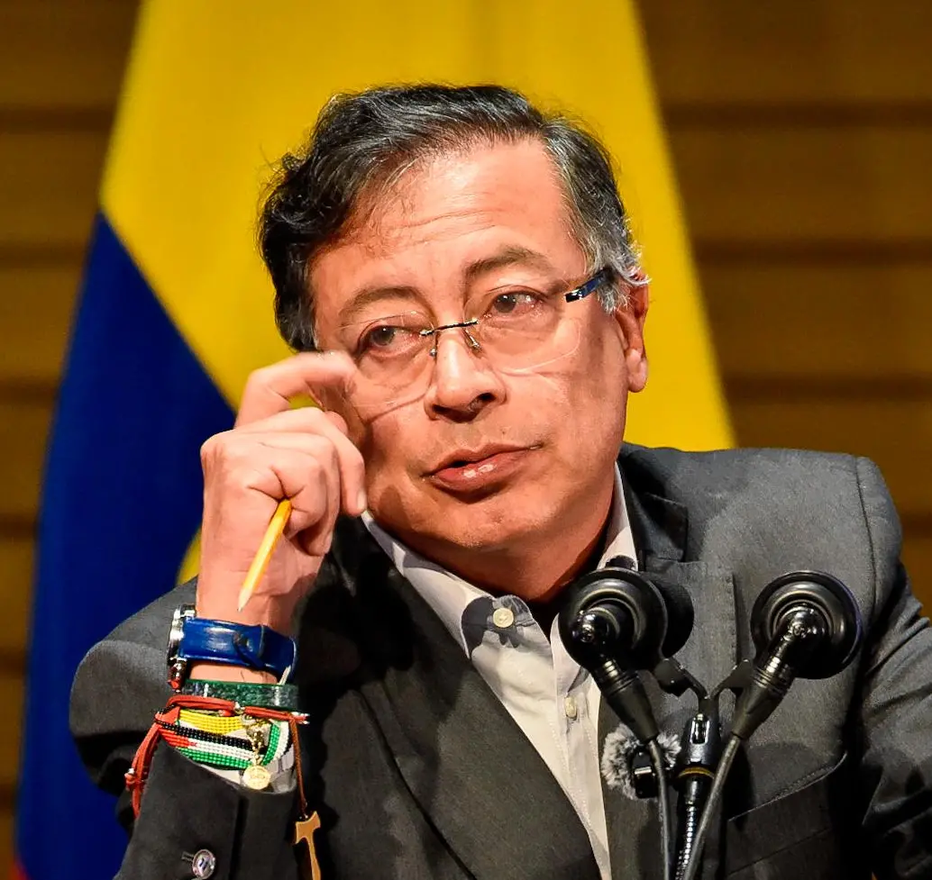 El presidente Gustavo Petro está en la Lista Clinton desde el pasado 23 de octubre. FOTO: COLPRENSA.