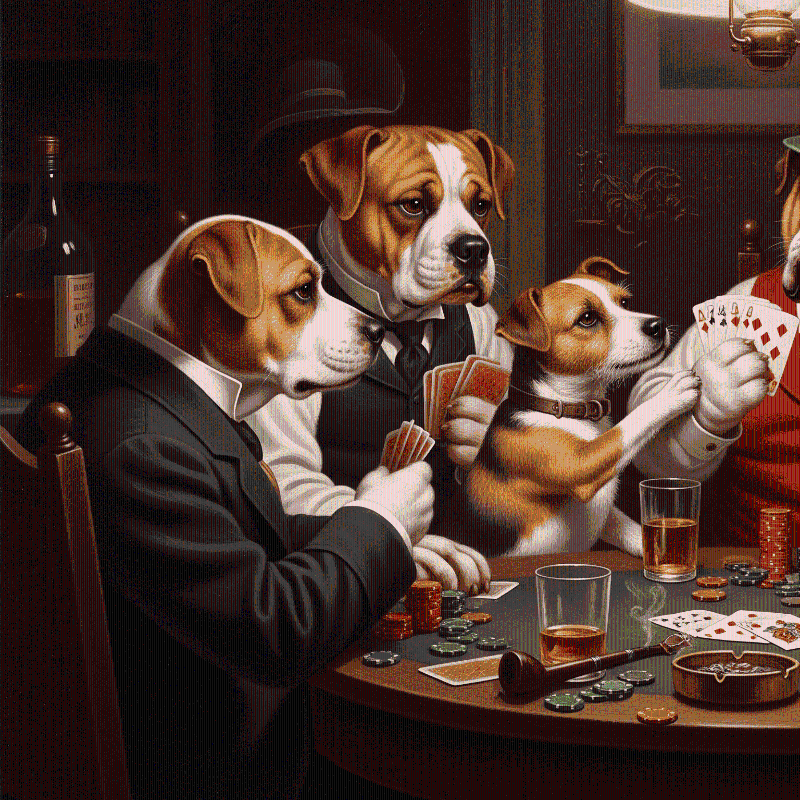 ¿Perros jugando al póker? La historia detrás de la famosa pintura