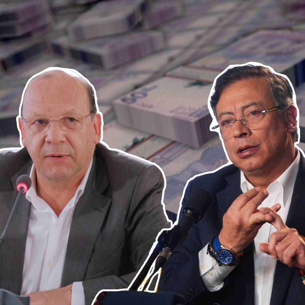 El Gobierno del presidente Gustavo Petro piensa ahora en un recorte del gasto y en tributos vía leyes ordinarias para compensar la suspensión y posible caída de fondo de la emergencia económica. Foto: Ilustración El Colombiano
