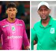 Kevin y Edgar Cataño, uno de los casos de padre e hijo en Atlético Nacional. FOTOS CAMILO SUÁREZ Y CORTESÍA