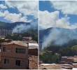 La Alcaldía mantiene el seguimiento de la situación mientras los bomberos adelantan las labores de control. FOTOS Cortesía Denuncias Antioquia.