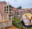 Durante la primera jornada fueron inspeccionadas 39 edificaciones que presentaban indicios de irregularidades urbanísticas. FOTOS Alcaldía de Medellín.