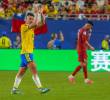 El futbolista James Rodríguez apenas ha disputado 17 partidos en lo que va del 2026. La mayoría de esos juegos fueron con la Selección Colombia (9). Foto: Juan Antonio Sánchez