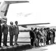 Con una ceremonia emotiva, encabezada por el presidente Belisario Betancur y la asistencia de más de 5.000 personas, el aeropuerto de Rionegro se inauguró el 29 de agosto de 1985. FOTO CIP-EL COLOMBIANO