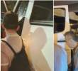 El accidente ocurrió en la Avenida 80 con la calle 48, durante la madrugada de este jueves. FOTO: Cortesía Denuncias Antioquia