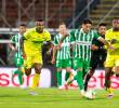Atlético Nacional, líder de la tabla de posiciones, se mide el viernes ante Once Caldas en el estadio Palogrande, por la última fecha de la Liga Betplay. FOTO CAMILO SUÁREZ