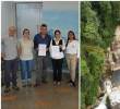 A la izquierda, la foto del acuerdo entre Corantioquia y la organización Nature and Culture International; a la derecha, una imagen de una de las microcuencas de los Farallones del Citará. FOTOS Corantioquia.
