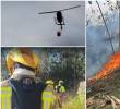 Mientras continúa el despliegue de los equipos especializados, Bomberos de La Estrella reiteró a la comunidad que no se acerque ni ingrese al área del incendio. FOTOS Bomberos de La Estrella Y Dagran.