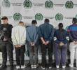 Capturados por secuestro y abuso sexual a una mujer en Bogotá. Foto: Fiscalía