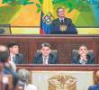 Se tiene previsto que este domingo, sobre las 3:00 de la tarde, el mandatario instale el último año de sesiones. FOTO Presidencia