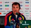El entrenador de la Selección Colombia, Néstor Lorenzo, debutará como entrenador principal de un seleccionado nacional en un Mundial. Fue asistente de Néstor Pékerman en Alemania 2006, Brasil 2014 y Rusia 2018. Foto: Juan Antonio Sánchez